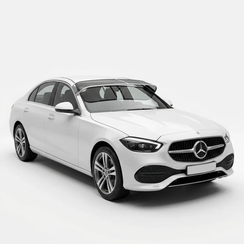Premium Mesh Windscreen Sunvisor for Mercedes-Benz C300 (2008 - 2025) - 1