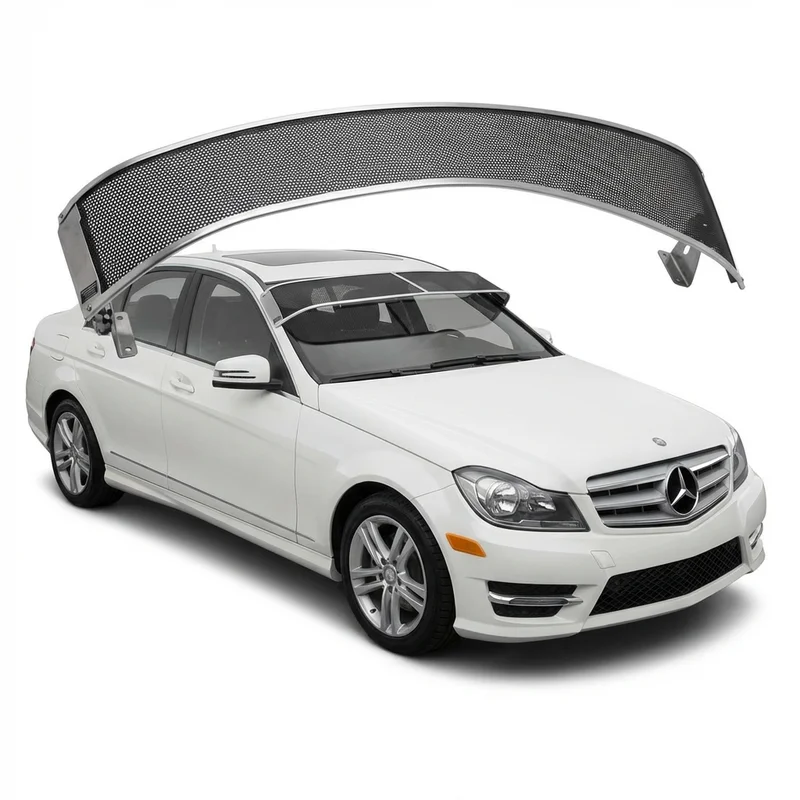 Premium Mesh Windscreen Sunvisor for Mercedes-Benz C350 (2008 - 2015) - 1