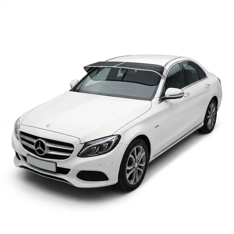 Premium Mesh Windscreen Sunvisor for Mercedes-Benz C350e (2016 - 2018) - 1