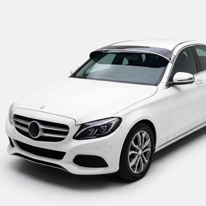 Tinted Acrylic Windscreen Sunvisor for Mercedes-Benz C350e (2016 - 2018) - 1