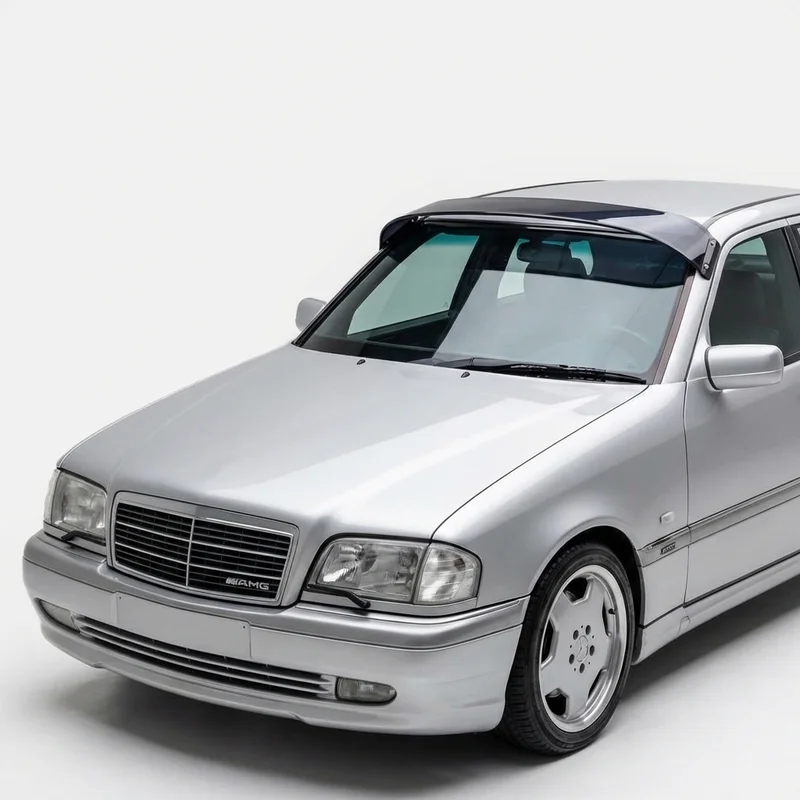 Tinted Acrylic Windscreen Sunvisor for Mercedes-Benz C36 AMG (1995 - 1997) - 1