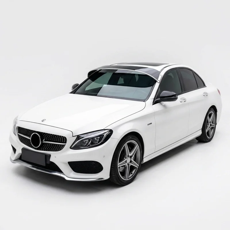 Tinted Acrylic Windscreen Sunvisor for Mercedes-Benz C450 AMG (2016 - 2016) - 1