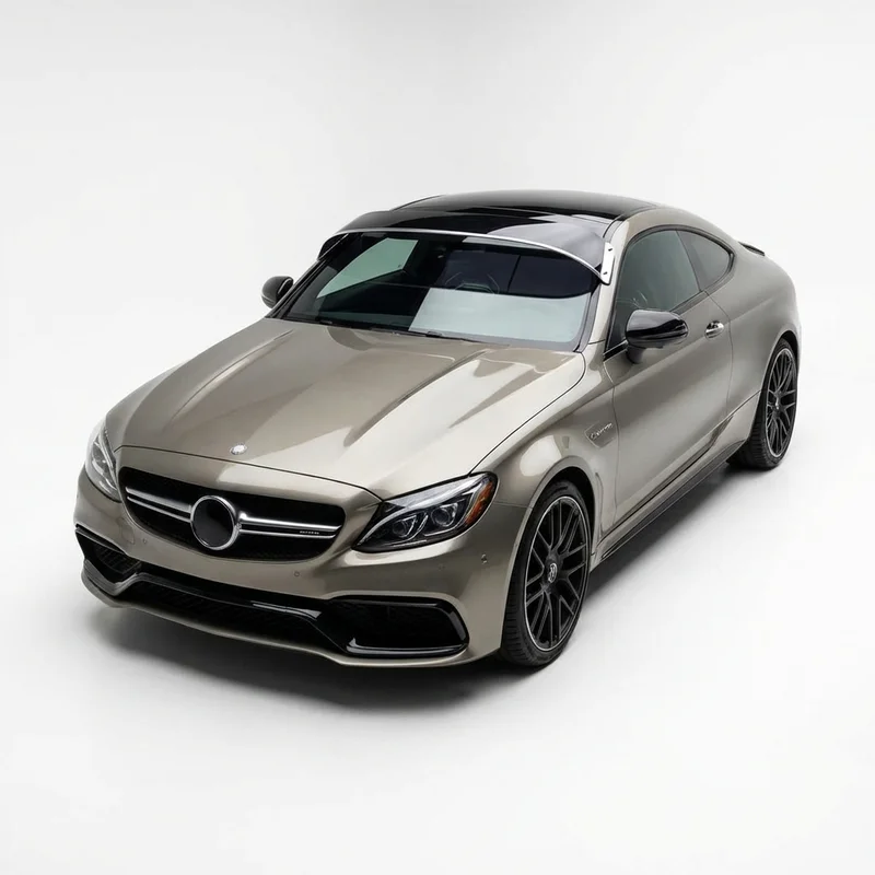 Tinted Acrylic Windscreen Sunvisor for Mercedes-Benz C63 AMG S (2015 - 2023) - 1