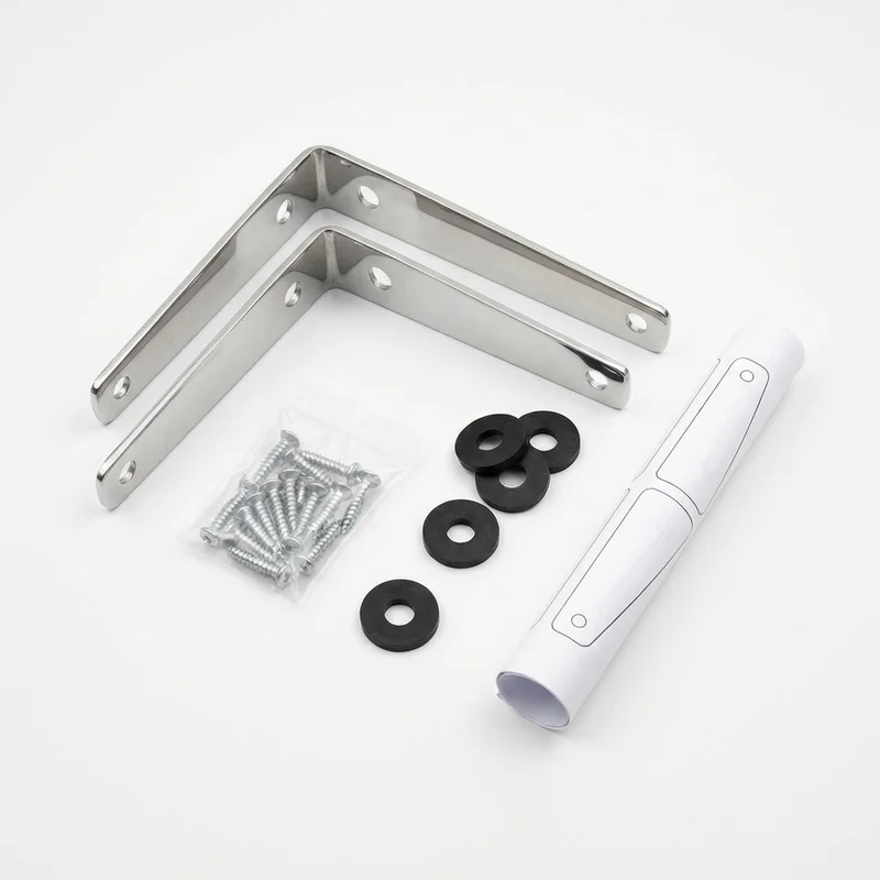 Stainless Steel Mounting Bracket Kit for Mercedes-Benz CL500 (1998 - 2013) - 1