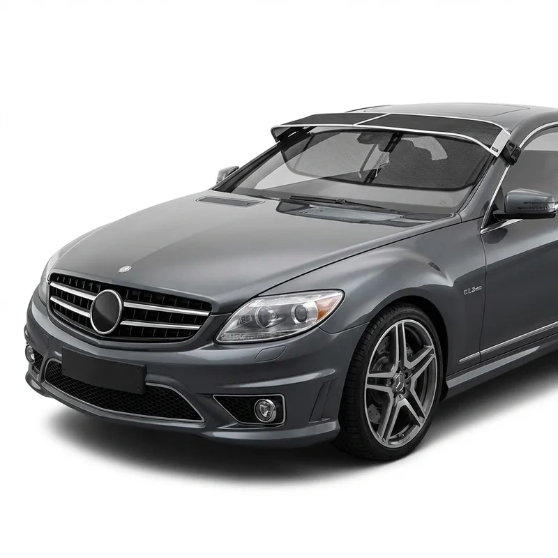 Premium Mesh Windscreen Sunvisor for Mercedes-Benz CL63 AMG (2008 - 2014) - 1
