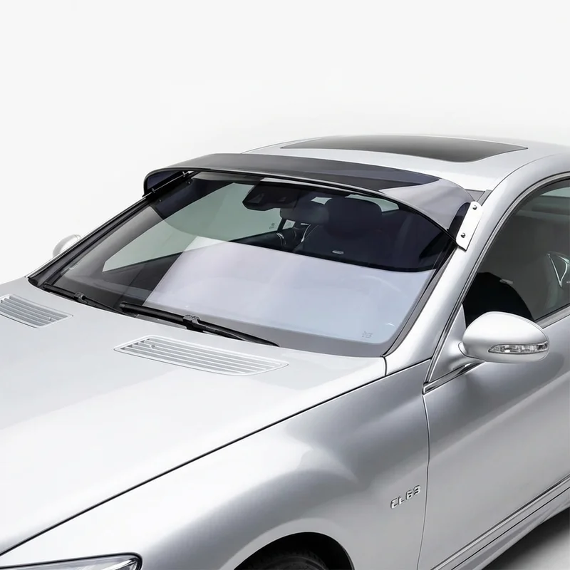 Tinted Acrylic Windscreen Sunvisor for Mercedes-Benz CL63 AMG (2008 - 2014) - 1