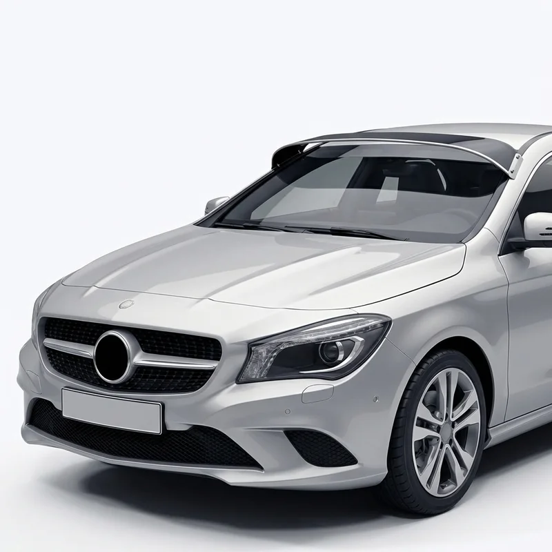 Tinted Acrylic Windscreen Sunvisor for Mercedes-Benz CLA180 (2015 - 2017) - 1