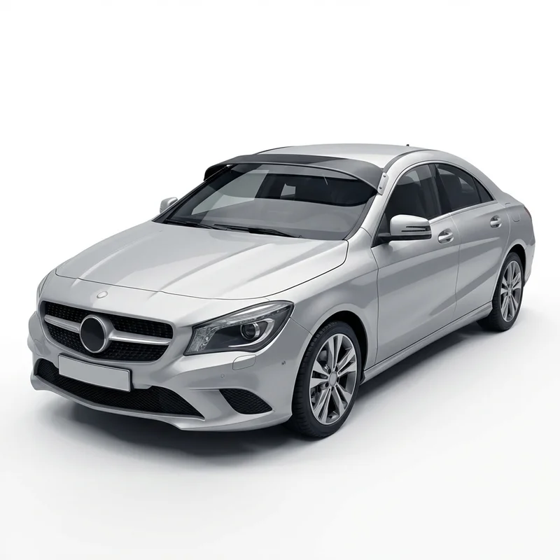 Tinted Acrylic Windscreen Sunvisor for Mercedes-Benz CLA200 (2013 - 2022) - 1
