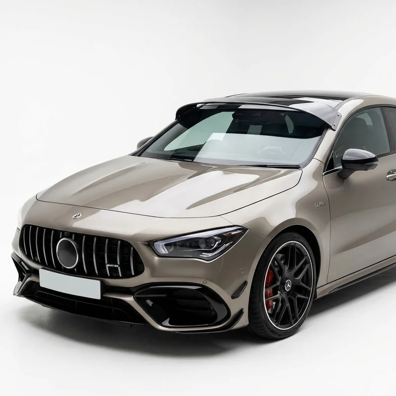 Tinted Acrylic Windscreen Sunvisor for Mercedes-Benz CLA45 AMG S (2024 - 2025) - 1