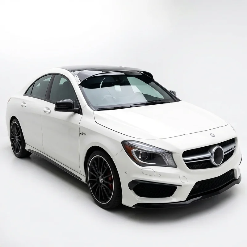 Tinted Acrylic Windscreen Sunvisor for Mercedes-Benz CLA45 AMG (2014 - 2023) - 1