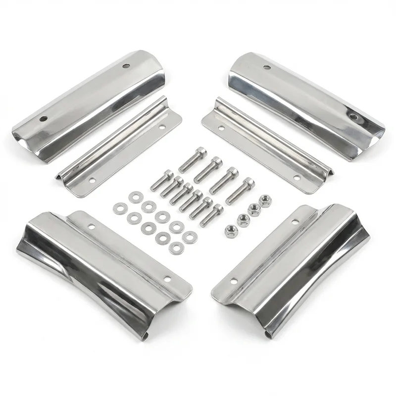 Stainless Steel Mounting Bracket Kit for Mercedes-Benz CLK320 (1997 - 2002) - 1