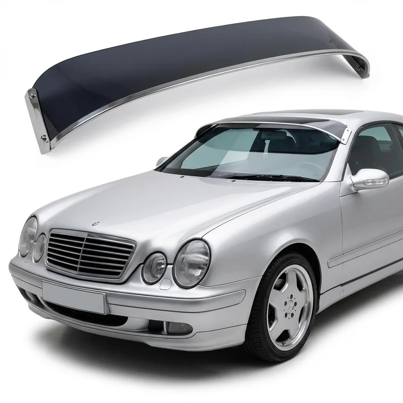 Tinted Acrylic Windscreen Sunvisor for Mercedes-Benz CLK430 (1999 - 2003) - 1