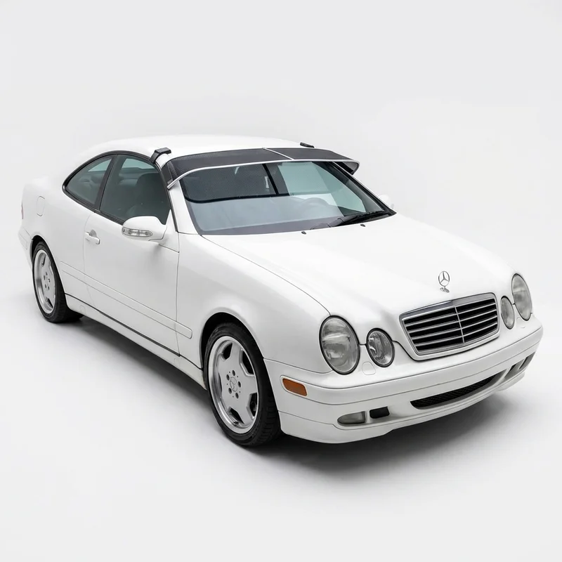 Premium Mesh Windscreen Sunvisor for Mercedes-Benz CLK55 AMG (2001 - 2002) - 1