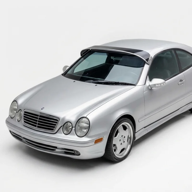 Tinted Acrylic Windscreen Sunvisor for Mercedes-Benz CLK55 AMG (2001 - 2002) - 1