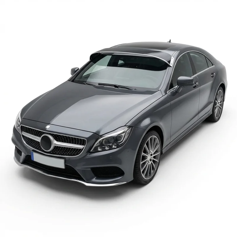 Tinted Acrylic Windscreen Sunvisor for Mercedes-Benz CLS400 (2015 - 2018) - 1