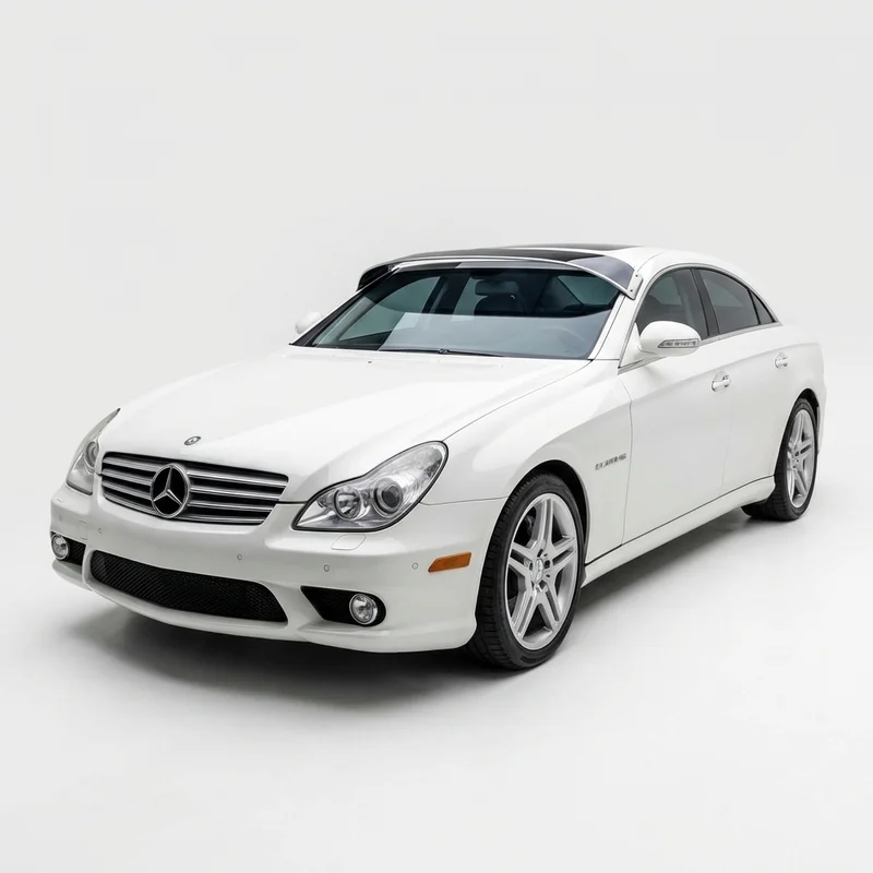 Tinted Acrylic Windscreen Sunvisor for Mercedes-Benz CLS55 AMG (2006 - 2006) - 1