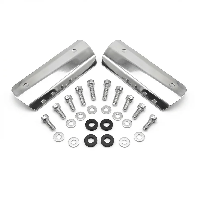 Stainless Steel Mounting Bracket Kit for Mercedes-Benz CLS63 AMG (2007 - 2014) - 1