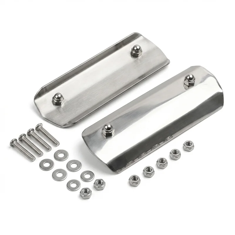 Stainless Steel Mounting Bracket Kit for Mercedes-Benz E200 (2012 - 2022) - 1