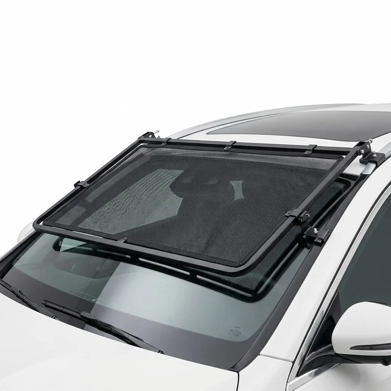 Premium Mesh Windscreen Sunvisor for Mercedes-Benz E350e (2021 - 2022) - 1