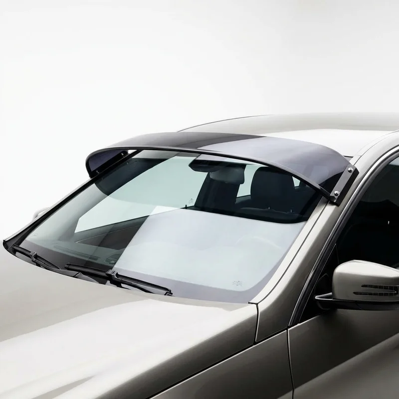 Tinted Acrylic Windscreen Sunvisor for Mercedes-Benz E400 (2013 - 2018) - 1