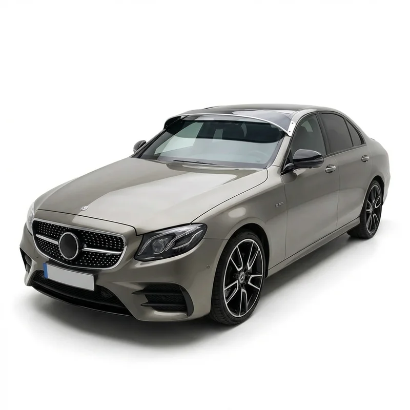 Tinted Acrylic Windscreen Sunvisor for Mercedes-Benz E43 AMG (2017 - 2020) - 1