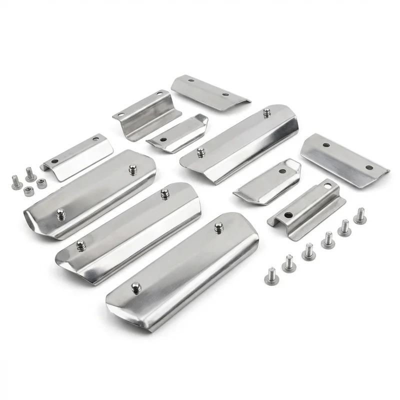 Stainless Steel Mounting Bracket Kit for Mercedes-Benz E63 AMG (2007 - 2021) - 1