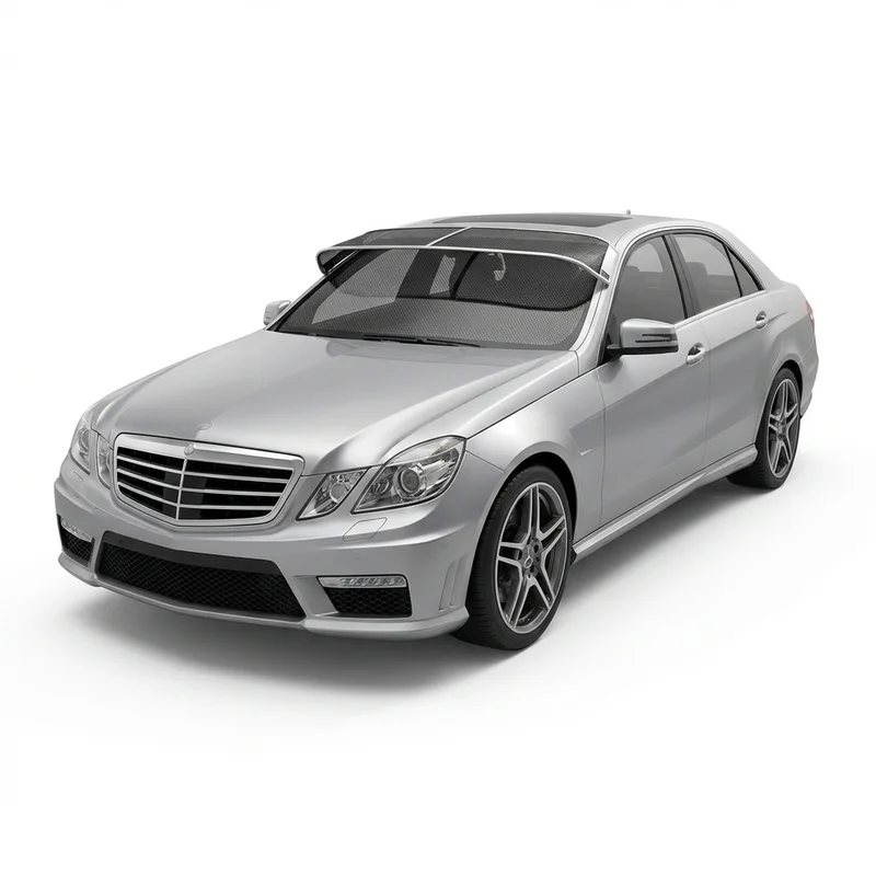 Premium Mesh Windscreen Sunvisor for Mercedes-Benz E63 AMG (2007 - 2021) - 1