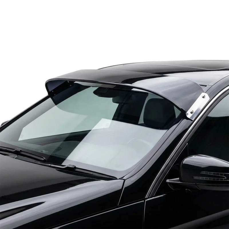 Tinted Acrylic Windscreen Sunvisor for Mercedes-Benz E63 AMG S (2014 - 2023) - 1