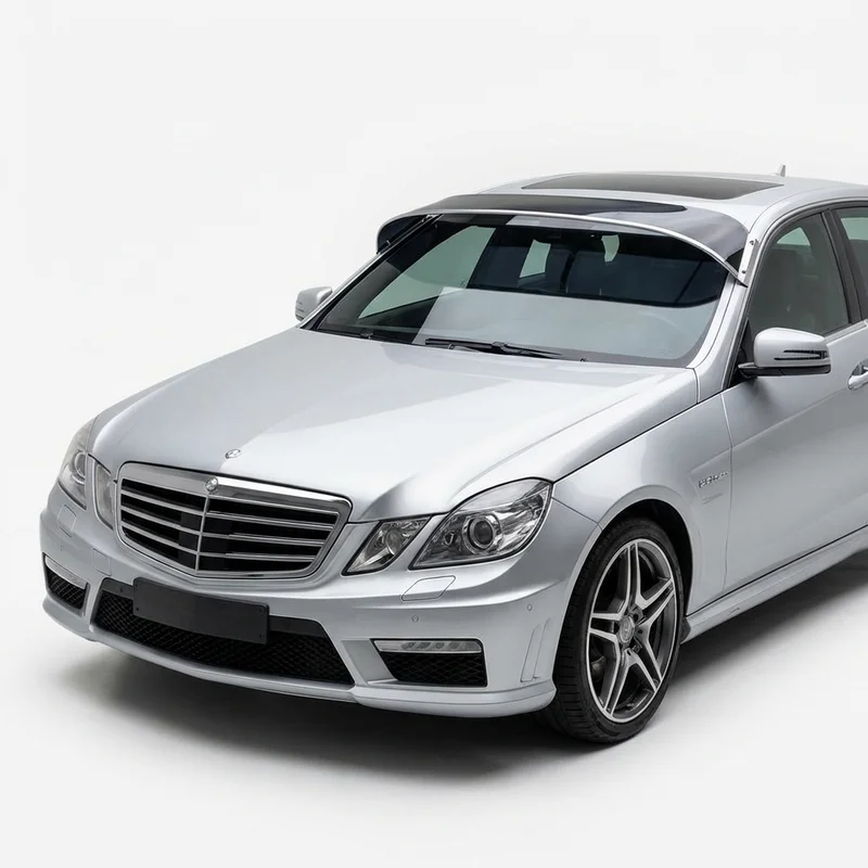 Tinted Acrylic Windscreen Sunvisor for Mercedes-Benz E63 AMG (2007 - 2021) - 1