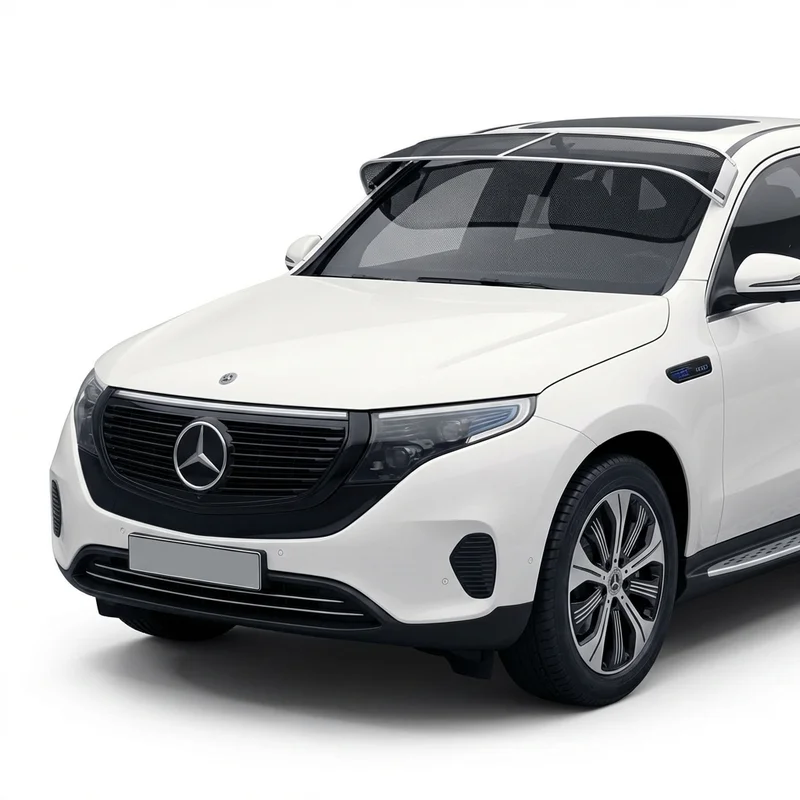 Premium Mesh Windscreen Sunvisor for Mercedes-Benz EQC400 (2021 - 2021) - 1