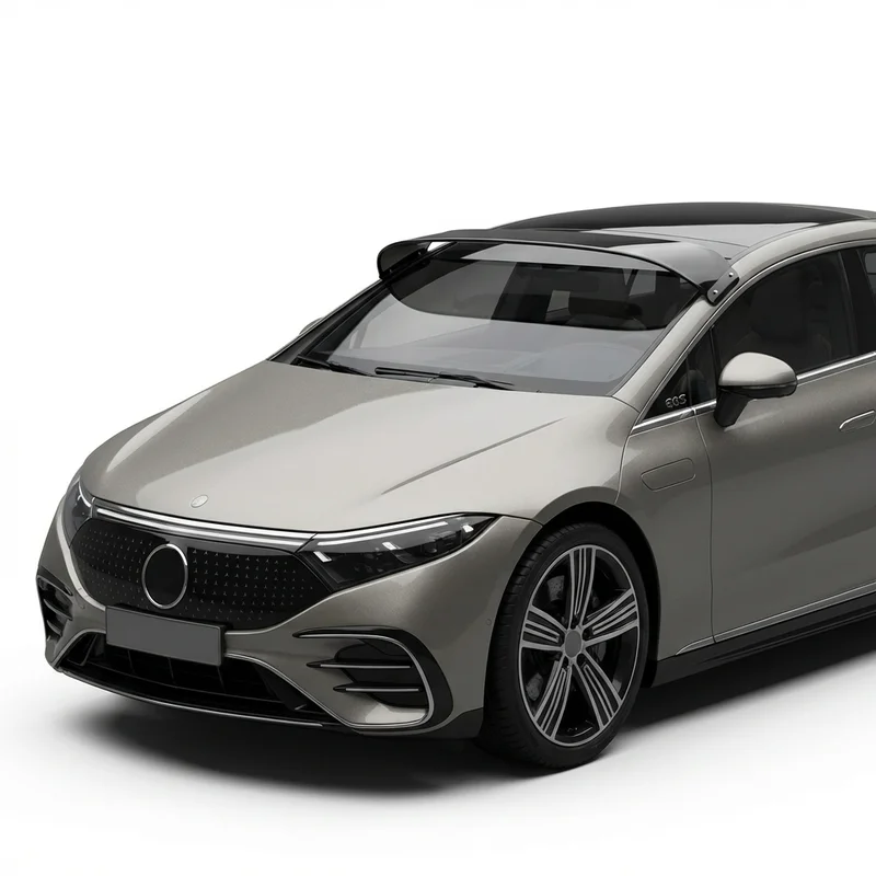 Tinted Acrylic Windscreen Sunvisor for Mercedes-Benz EQS 450 (2023 - 2025) - 1