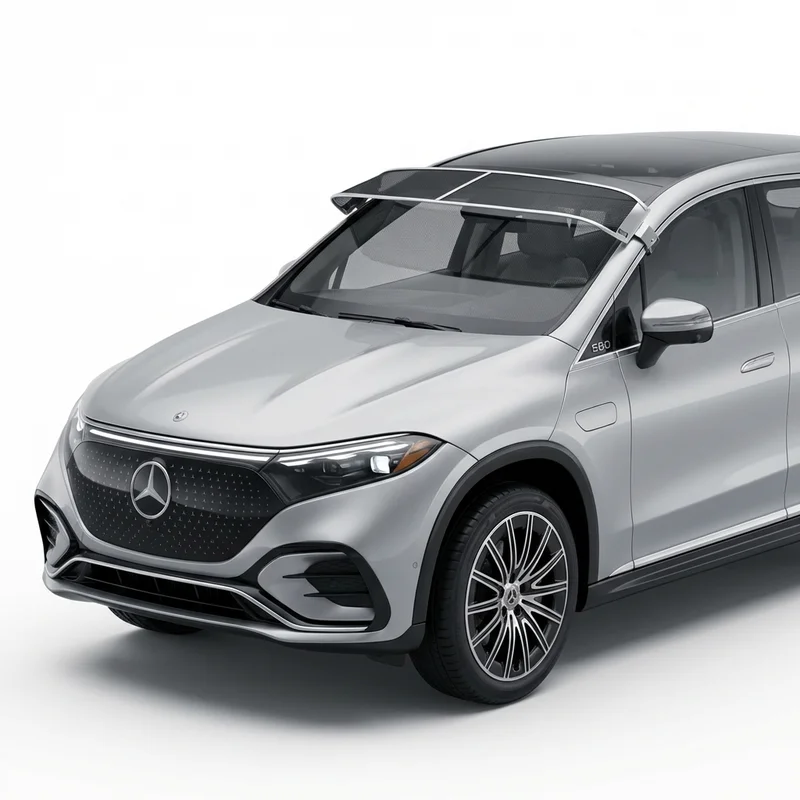 Premium Mesh Windscreen Sunvisor for Mercedes-Benz EQS 580 SUV (2023 - 2025) - 1