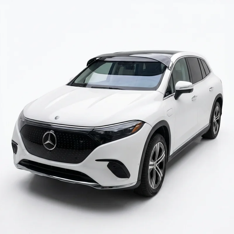 Tinted Acrylic Windscreen Sunvisor for Mercedes-Benz EQS 580 SUV (2023 - 2025) - 1