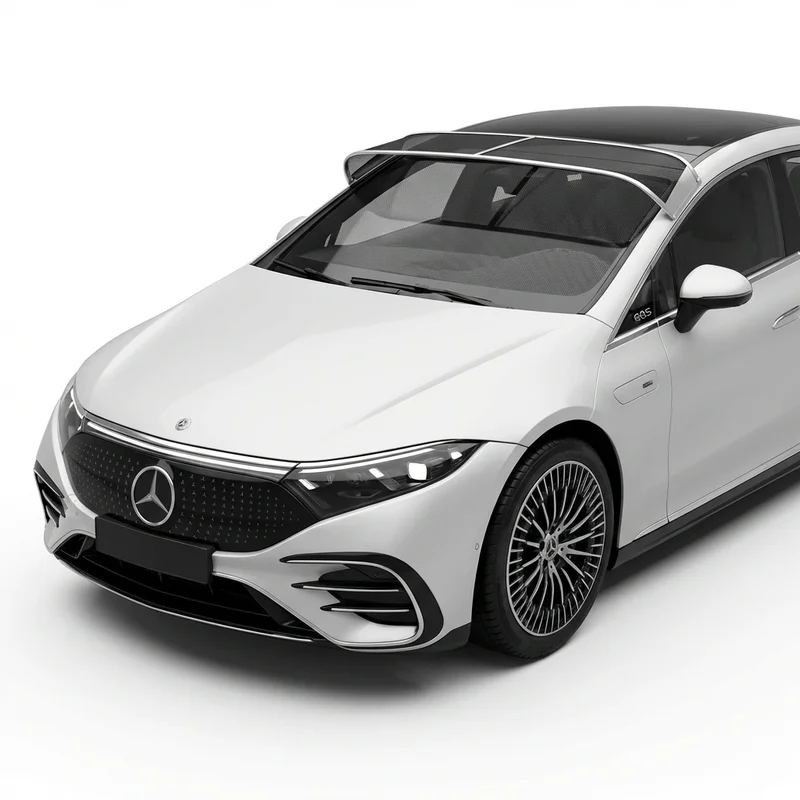 Premium Mesh Windscreen Sunvisor for Mercedes-Benz EQS AMG (2022 - 2025) - 1