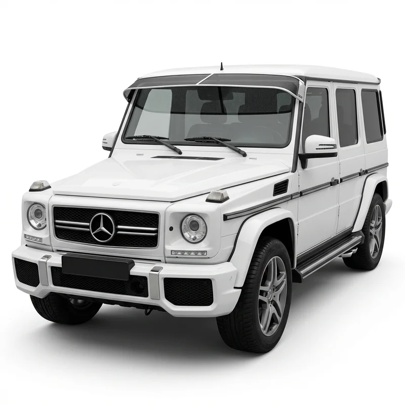 Premium Mesh Windscreen Sunvisor for Mercedes-Benz G550 4x4 (2017 - 2018) - 1