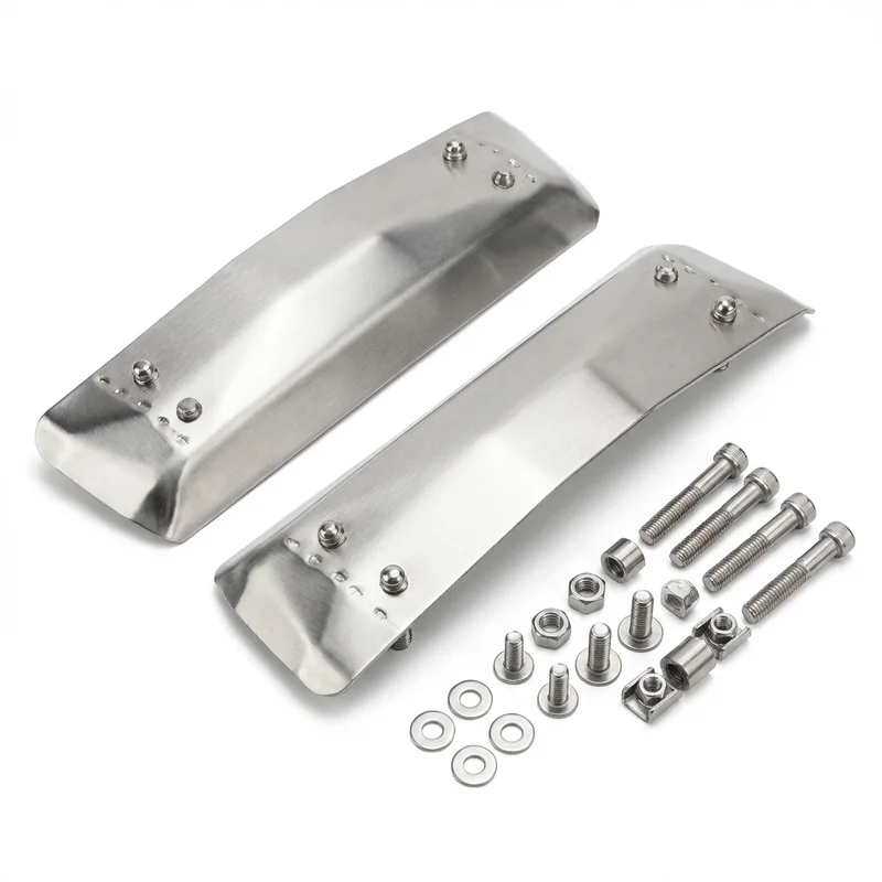 Stainless Steel Mounting Bracket Kit for Mercedes-Benz G550 (2009 - 2021) - 1