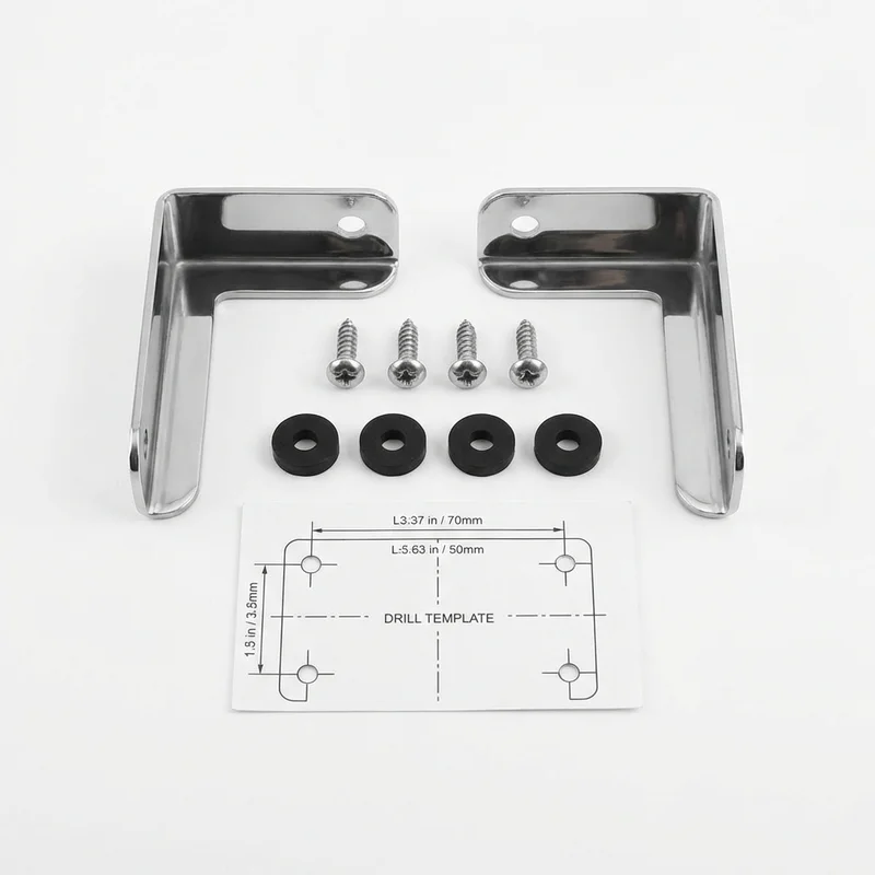Stainless Steel Mounting Bracket Kit for Mercedes-Benz G63 AMG (2013 - 2022) - 1