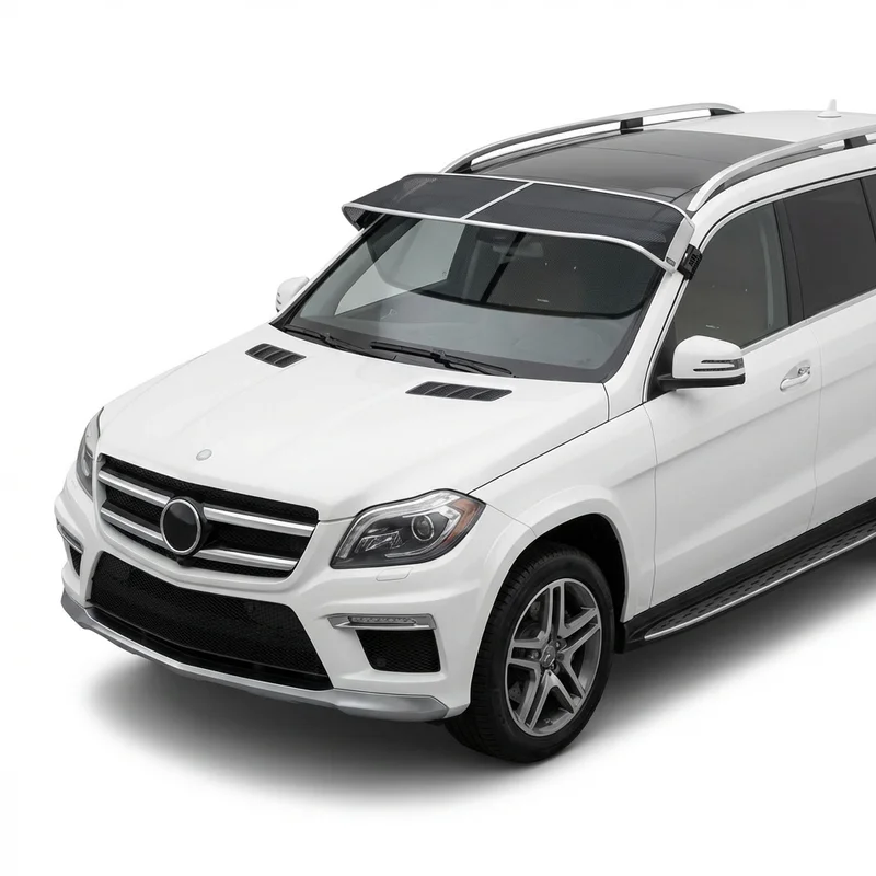Premium Mesh Windscreen Sunvisor for Mercedes-Benz GL63 AMG (2013 - 2016) - 1