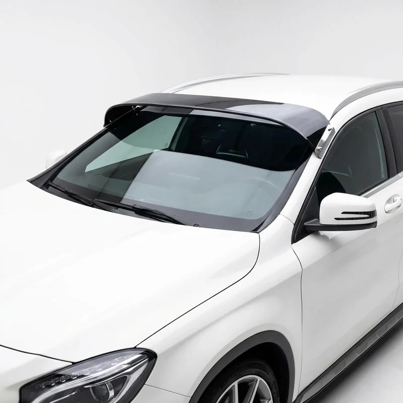 Tinted Acrylic Windscreen Sunvisor for Mercedes-Benz GLA45 AMG (2014 - 2023) - 1