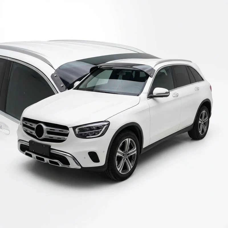 Tinted Acrylic Windscreen Sunvisor for Mercedes-Benz GLC300 (2016 - 2025) - 1