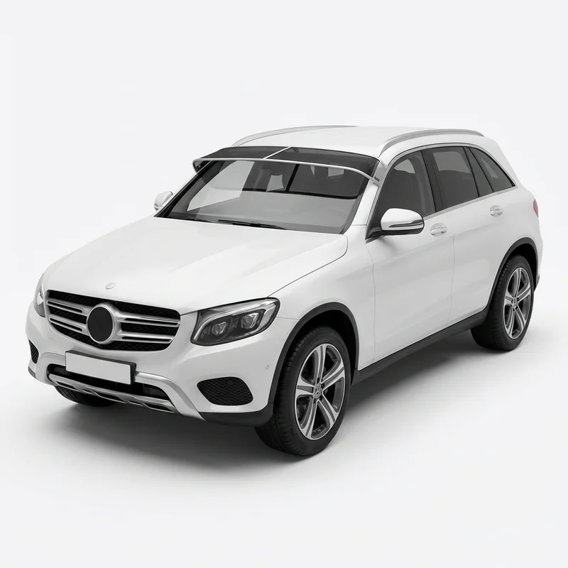 Premium Mesh Windscreen Sunvisor for Mercedes-Benz GLC350e (2018 - 2020) - 1