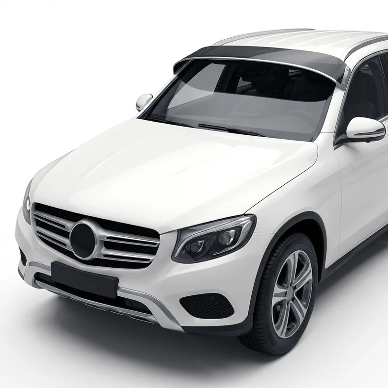 Tinted Acrylic Windscreen Sunvisor for Mercedes-Benz GLC350e (2018 - 2020) - 1