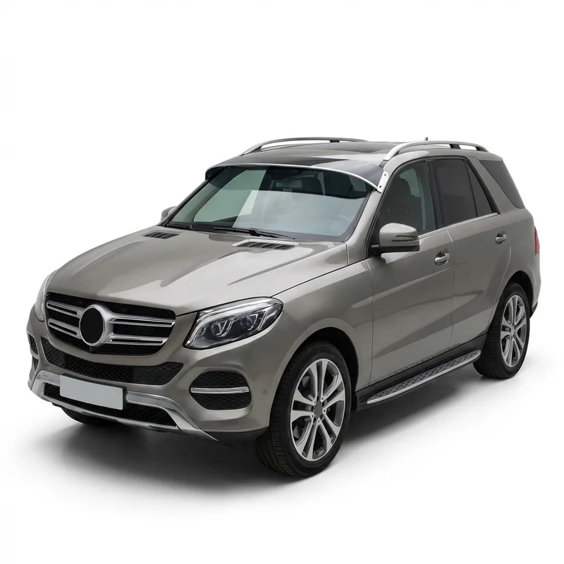 Tinted Acrylic Windscreen Sunvisor for Mercedes-Benz GLE350 (2016 - 2025) - 1