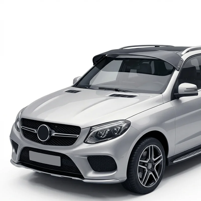 Tinted Acrylic Windscreen Sunvisor for Mercedes-Benz GLE43 AMG (2017 - 2020) - 1