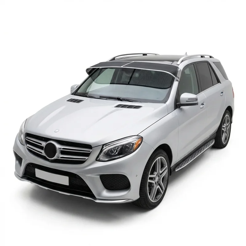 Premium Mesh Windscreen Sunvisor for Mercedes-Benz GLE450 AMG (2016 - 2017) - 1