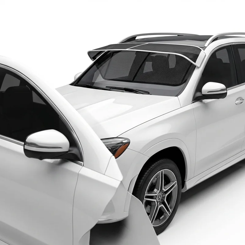 Premium Mesh Windscreen Sunvisor for Mercedes-Benz GLE450 (2019 - 2025) - 1