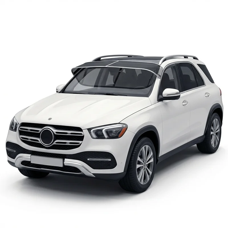 Premium Mesh Windscreen Sunvisor for Mercedes-Benz GLE450e (2024 - 2025) - 1