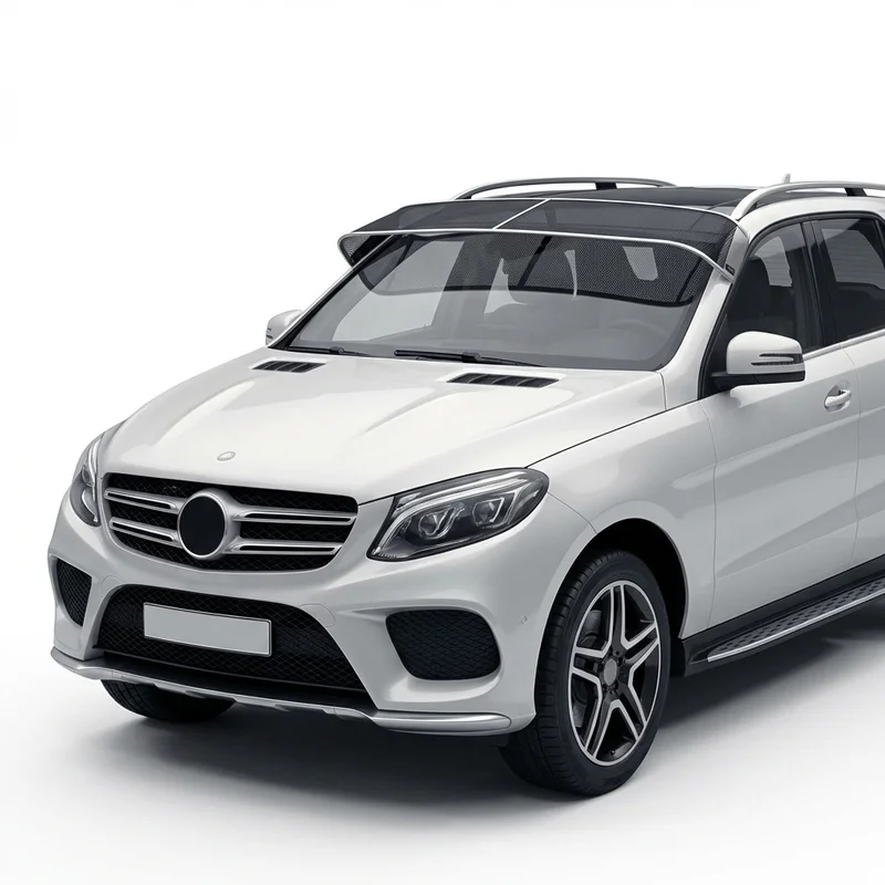 Premium Mesh Windscreen Sunvisor for Mercedes-Benz GLE500 (2016 - 2019) - 1