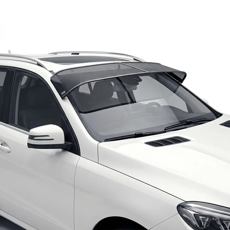 Premium Mesh Windscreen Sunvisor for Mercedes-Benz GLE63 AMG (2016 - 2022) - 1