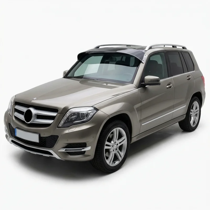 Tinted Acrylic Windscreen Sunvisor for Mercedes-Benz GLK250 (2013 - 2015) - 1